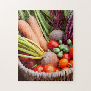 Harvested vegetables jigsaw puzzle
