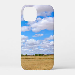 Harvested wheat fields  iPhone 12 mini case