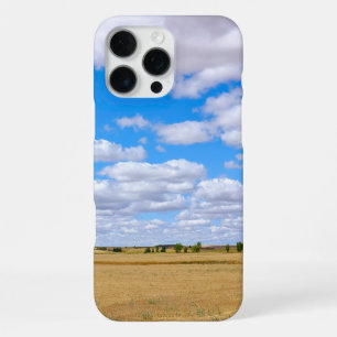 Harvested wheat fields iPhone 16 pro max case