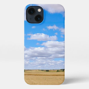 Harvested wheat fields  iPhone 13 case
