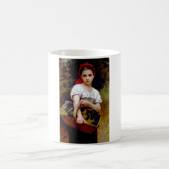 Harvester, Bouguereau Coffee Mug (Center)