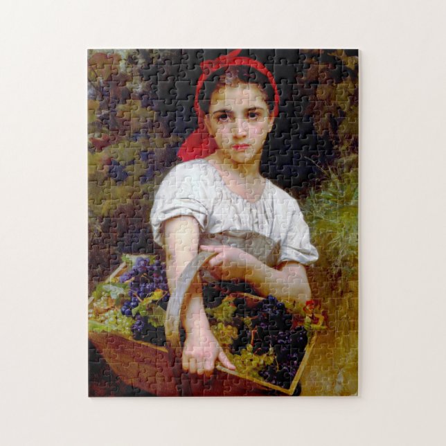 Harvester, Bouguereau Jigsaw Puzzle (Vertical)