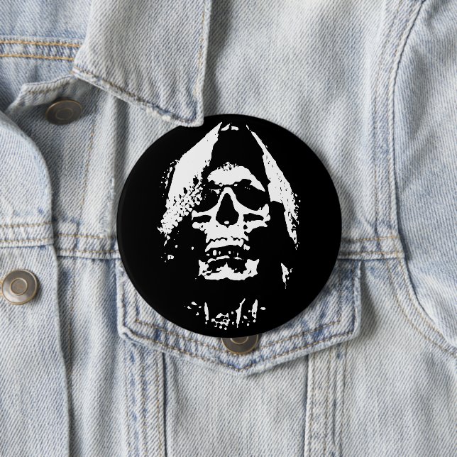 Harvester of Souls: Fear Incarnate 4 Inch Round Button (In Situ)