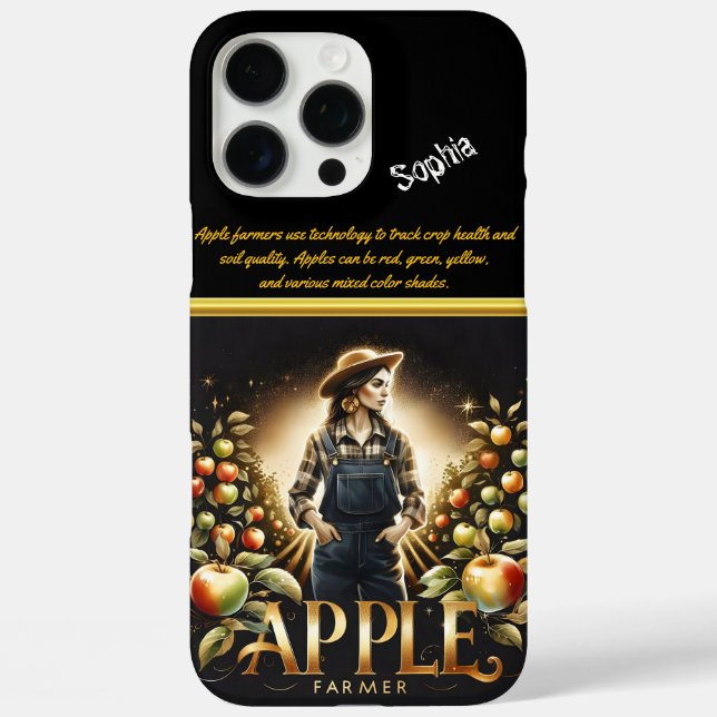 Harvesting Apples at Dusk in a Serene Orchard Case-Mate iPhone Case (Back)