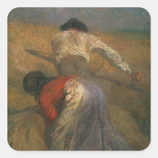 Harvesting Square Sticker (Front)