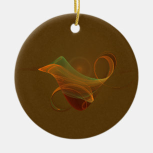 Harvestini Faery Martini Art Ceramic Ornament