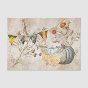 Harvet Thanksgiving Pumpkin Banner Tissue Paper