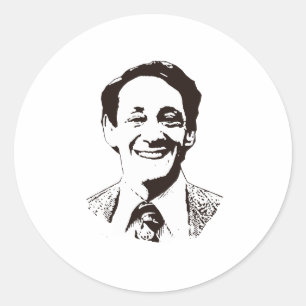 Harvey classic round sticker