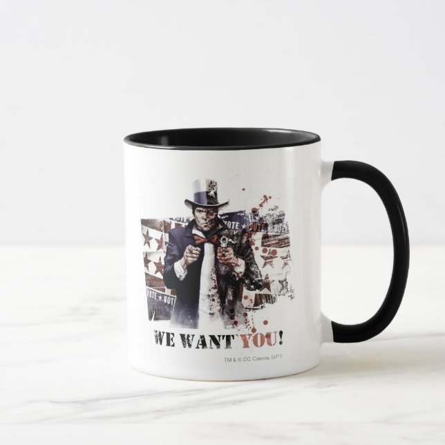 Harvey Dent - We Want You! Mug (Right)