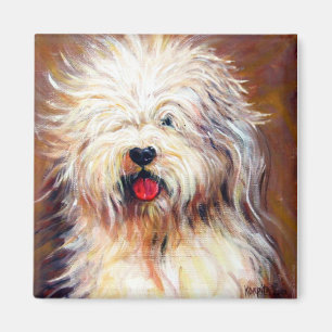 Harvey - Old English Sheep Dog Magnet