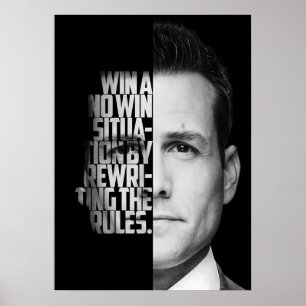 Harvey Spectre Quotes Poster