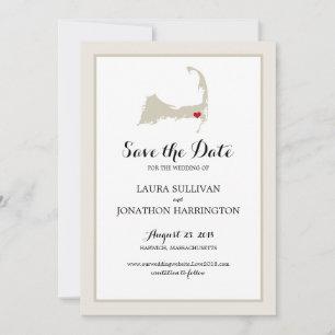 Harwich Wequassett Cape Cod   Wedding Save The Date