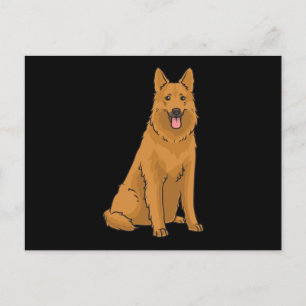 Harzer Fuchs Dog Postcard