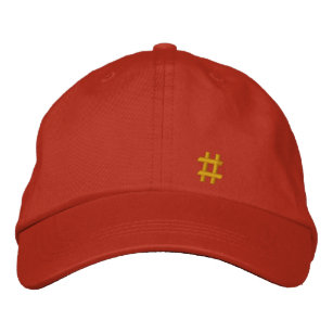 "has-tag" / embroidered hat