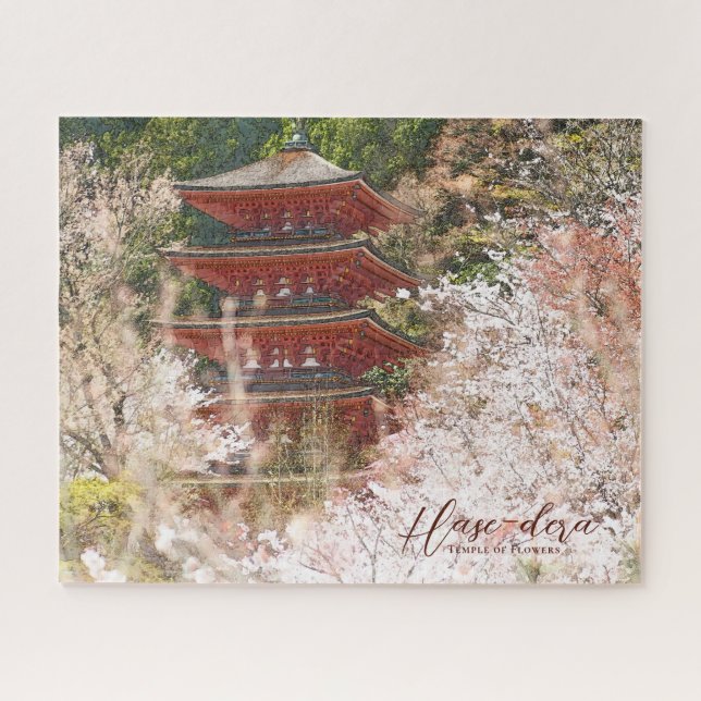 Hase-dera (Nara-Yamato) Jigsaw Puzzle (Horizontal)