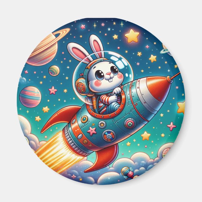 Hase-im rocket magnet (Front)
