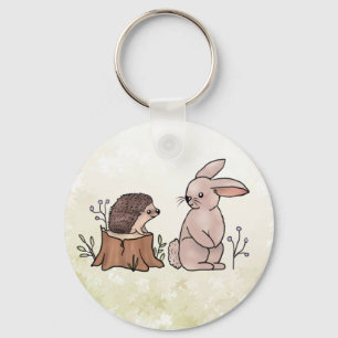 Hase und Igel  Keychain