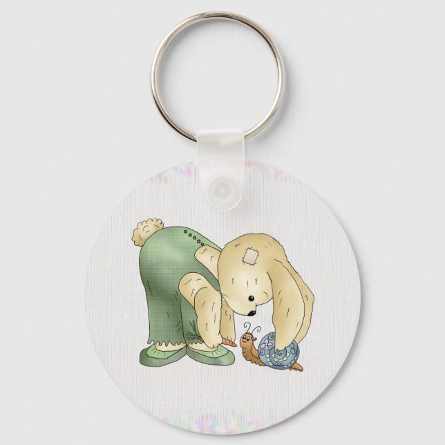 Hase und Schnecke  Keychain (Front)