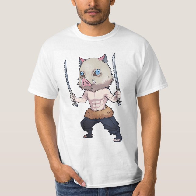 Hashibira chibi Inosuke T-Shirt (Front)