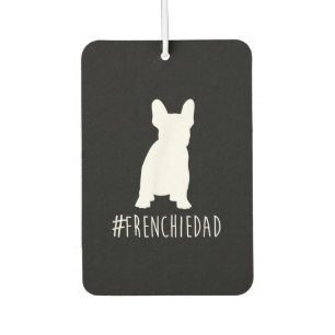 hashtag frenchie dad french bulldog dad air freshener