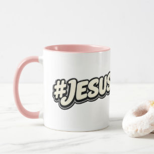 Hashtag - JESUS - Christian Mug