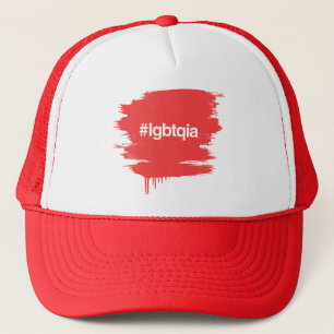 HASHTAG LGBTQIA TRUCKER HAT