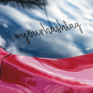 Hashtag #   Modern Minimalist Social Media Bumper
