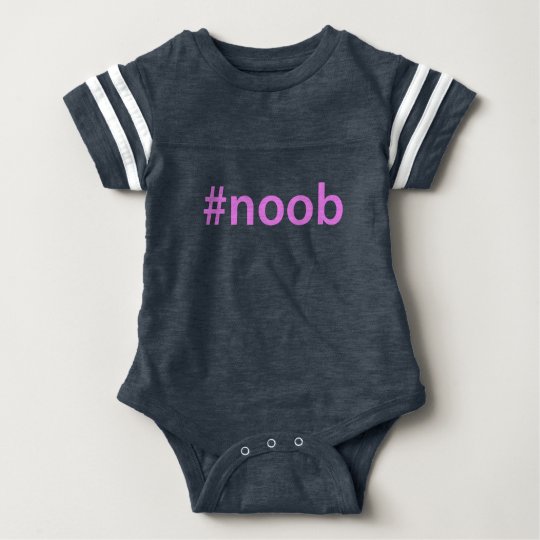 Hashtag Noob Baby Bodysuit