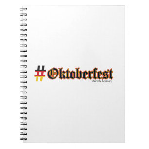 Hashtag Oktoberfest Notebook