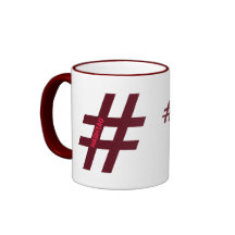 Hashtag personalized, with your drink choice