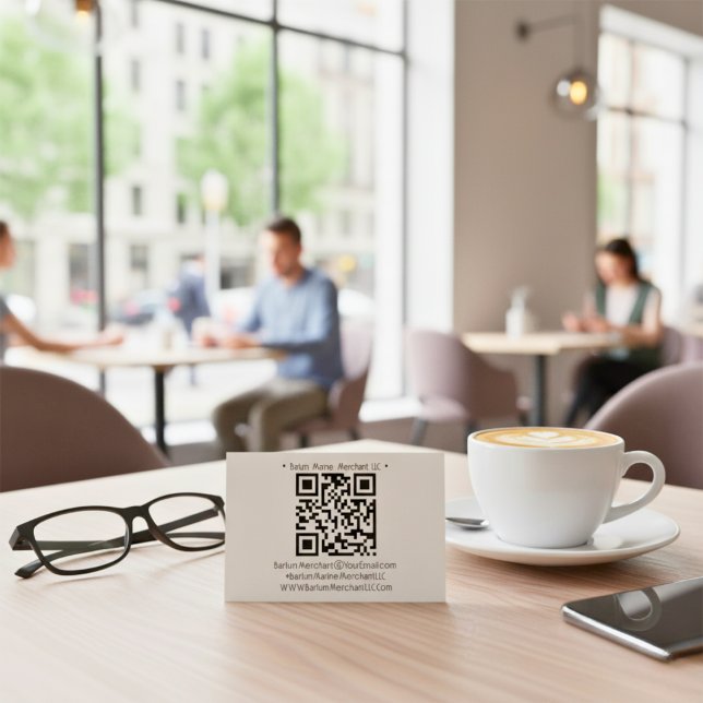 Hashtag QR Code Address Self-Inking Rubber Stamp (Hashtag QR Code Address Self-Inking Rubber Stamp)