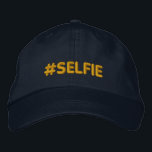 Hashtag Selfie Embroidered Hat<br><div class="desc">Hashtag Selfie embroidery. 




Introducing</div>