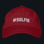 Hashtag Selfie Embroidered Hat<br><div class="desc">Hashtag Selfie embroidery. 




Introducing</div>