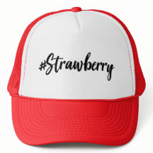 Hashtag Strawberry Hat