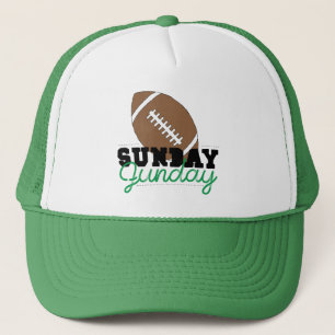 Hashtag Sunday Funday Family Time Weekend Fun Trucker Hat