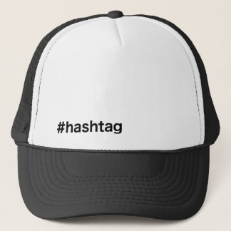 #hashtag trucker hat