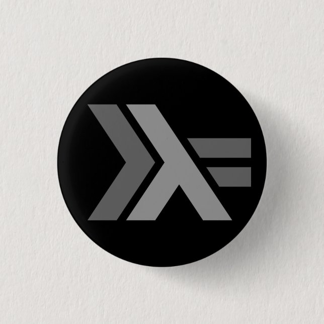 Haskell Thompson-Wheeler logo 1 Inch Round Button (Front)