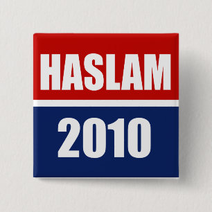 HASLAM 2010 2 INCH SQUARE BUTTON