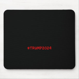 Hasn't She Done It Funny Kamala Harris Trump Quote Mouse Pad