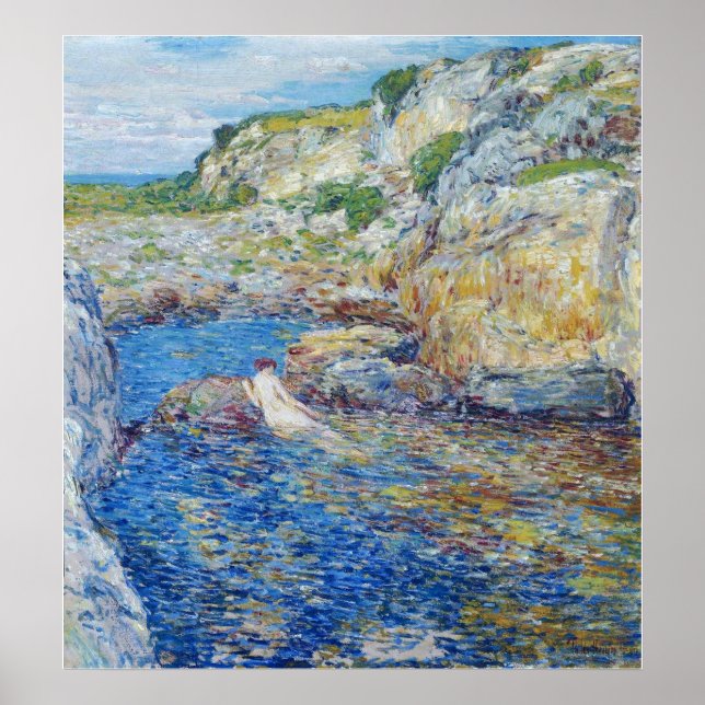 Hassam - Rockweed Pool 1902 Poster (Front)