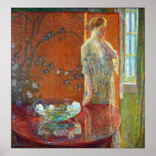 Hassam - Spring Morning 1909 Poster