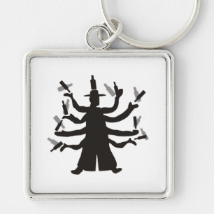 Hassidic Bottle Dance Keychain
