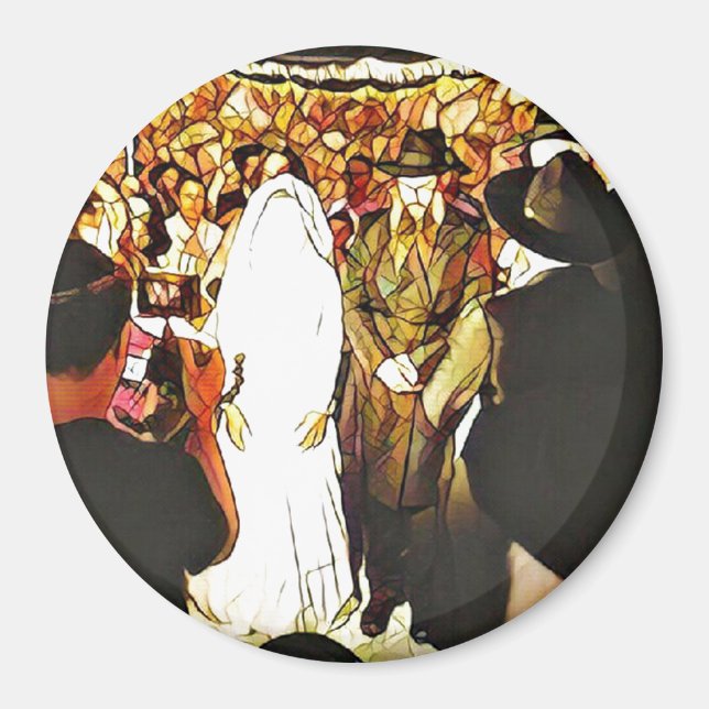Hassidic Wedding Magnet (Front)