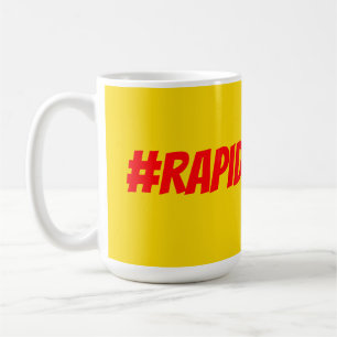 hastag rapido mug zazzle