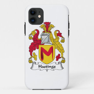 Hastings Family Crest iPhone 11 Case