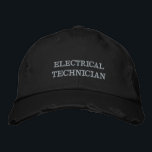 Hat<br><div class="desc">Embroidered Hat
ELECTRICAL
TECHNICIAN</div>