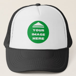 Hat - Add Your Image - Black - Personalized