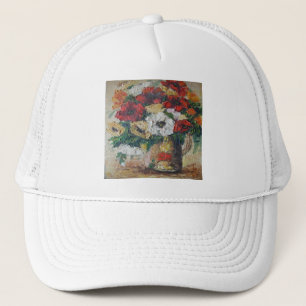 Hat Ann Hayes Painting Flower Mix Delight