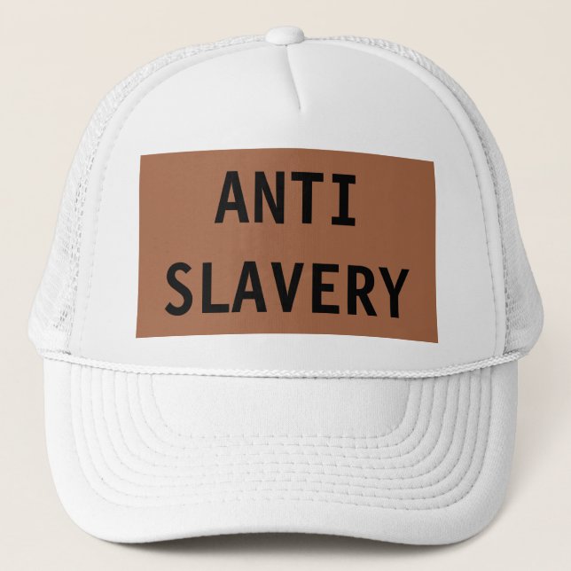 Hat Anti Slavery Brown (Front)