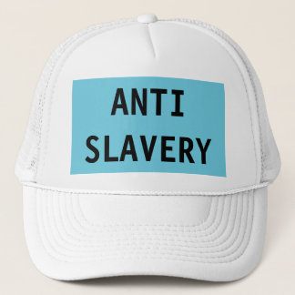 Hat Anti Slavery Turquoise Blue
